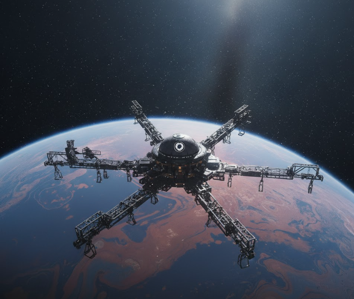 Empty docks at Ida's High Orbit Military Shipyard after the Inquisitor fleet deployed