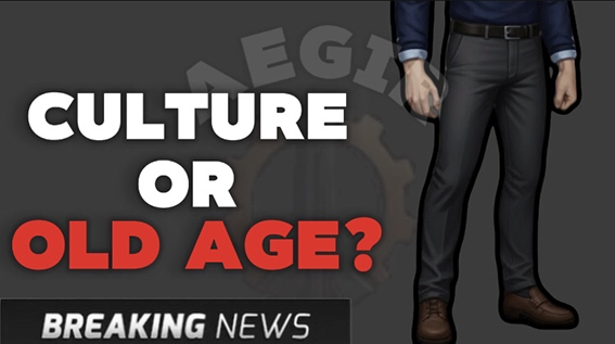 Alpheus Orion Cirie standing in an official portrait with subtly mismatched shoes